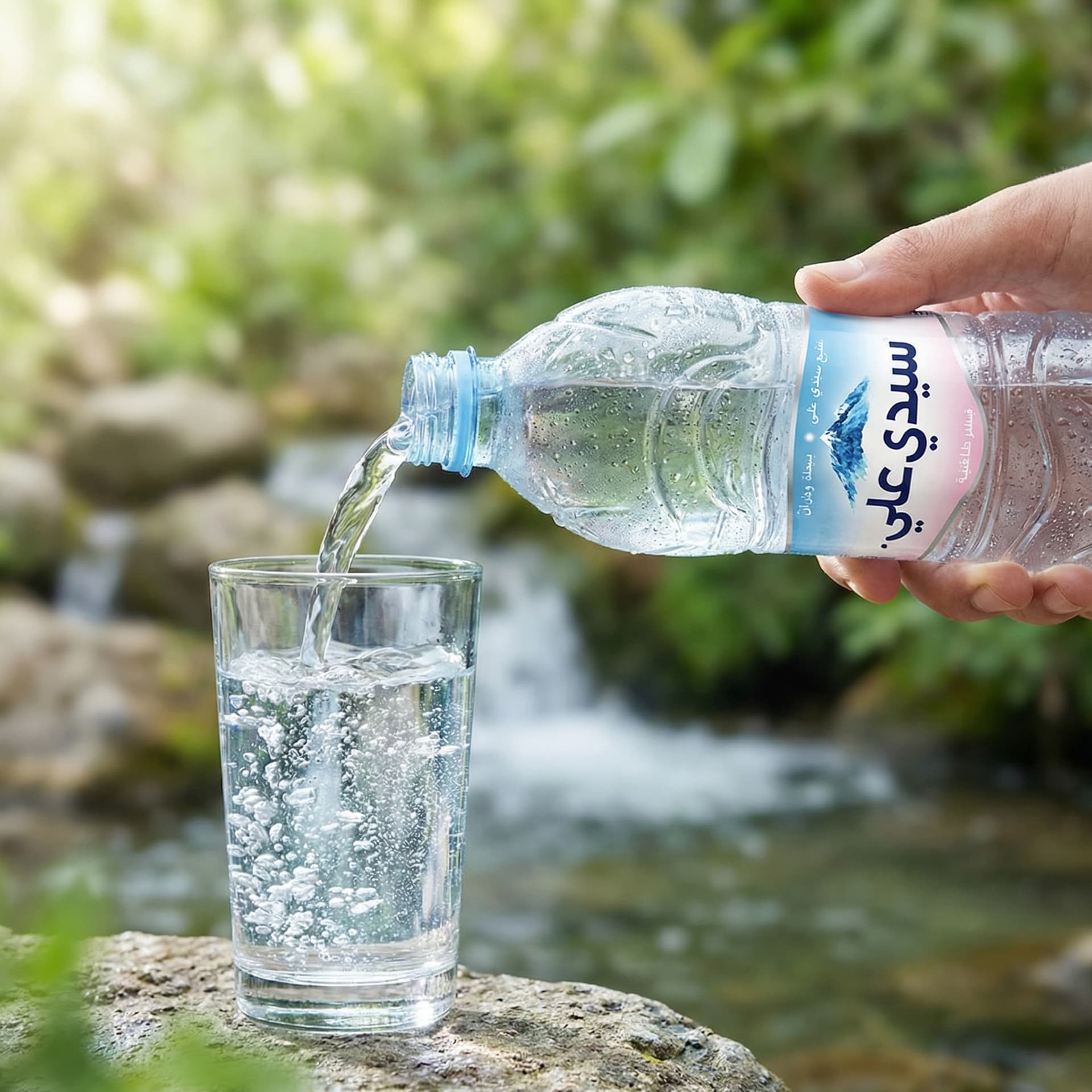 نسمة ماء معدني - الترطيب الطبيعي النقي